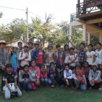 svay students rice harvest